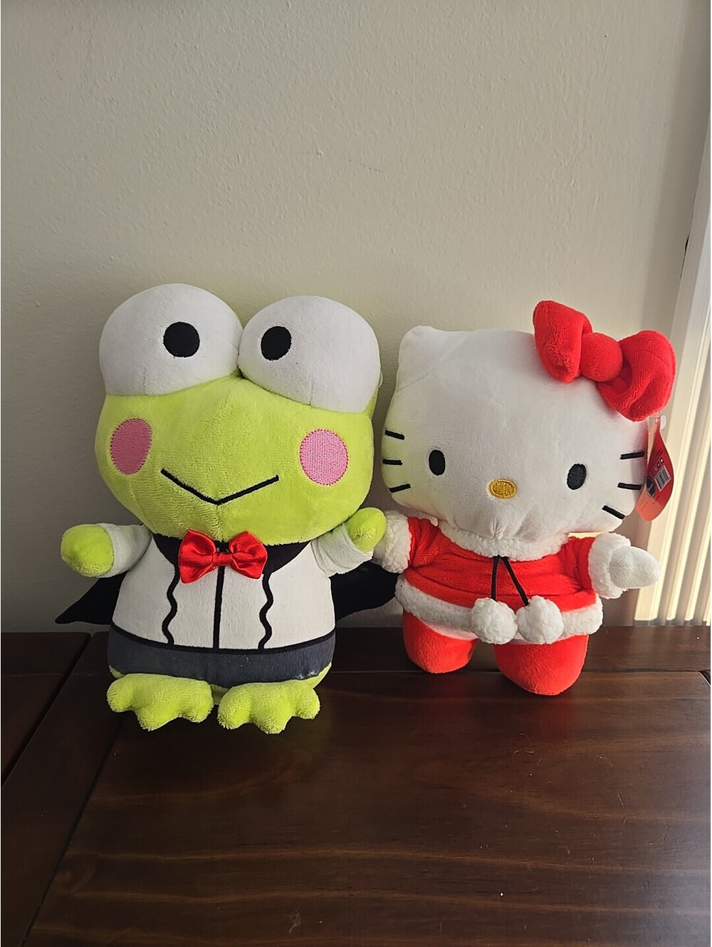 Sanrio Santa Christmas Hello Kitty & Friends Halloween Plush Keroppi 8" NWT